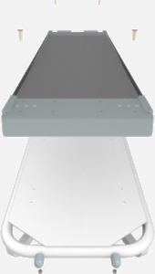 Hillaero SPECTRUM ITS TD FAA certified Mount for your Air Ambulance Airmed Helicopter or Fixed Wing Aircraft WITH UNITS FRONT